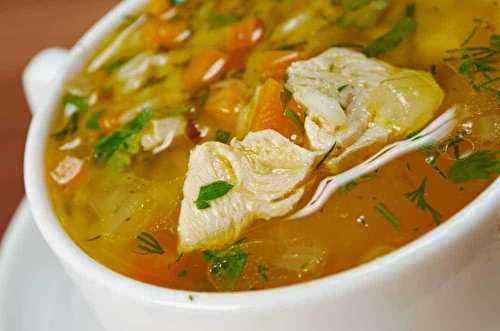La recette parfaite de soupe touski avec les restants de dinde...