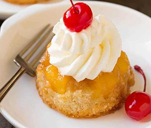 La recette parfaite des cupcakes renversés à l'ananas! (Très facile!)