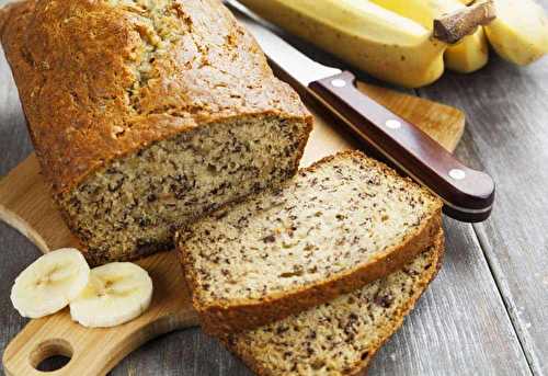 La recette parfaite du pain aux bananes bien moelleux!