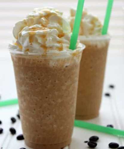 La recette secrète de frappuccino au caramel (style StarBucks)