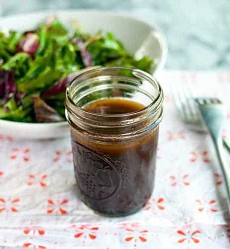 La recette très simple de vinaigrette balsamique!