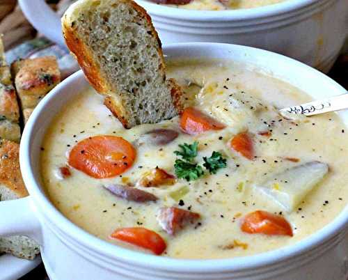 La soupe canadienne au fromage est une découverte délicieuse et super facile à faire!