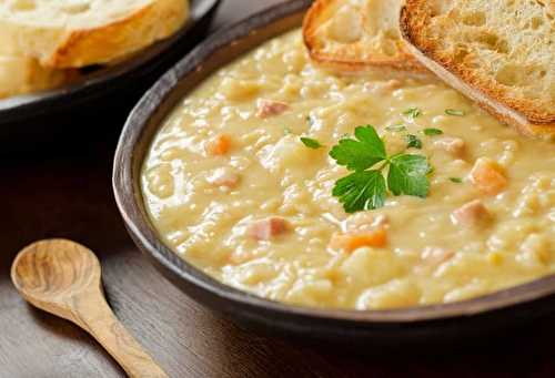 La traditionnelle recette de soupe au pois du Québec!
