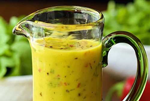 La vinaigrette sucré/salé à la mangue... Le remède contre les salades ennuyantes!