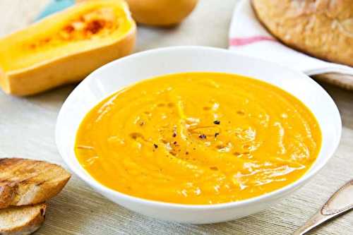 Le meilleur potage de courge butternut de l'automne! (Miam)