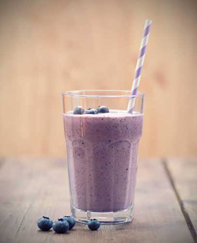 Le smoothie parfait aux bleuets et graines de chia! (Pour ceux qui ont des résolutions)