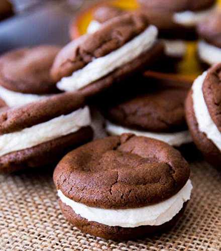 Les biscuits Oréo maison qui sont super facile à faire!