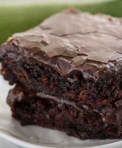 Les brownies au zucchini qui fondent dans la bouche...