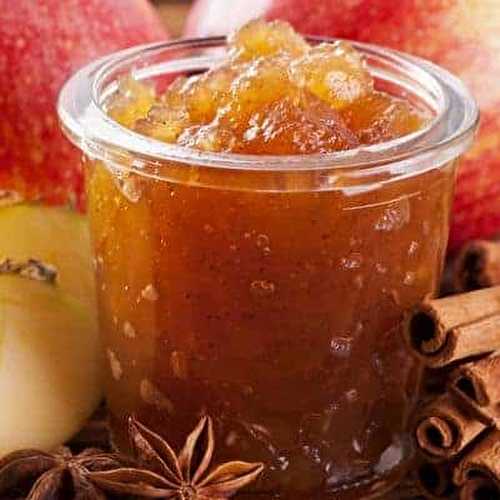 Les conserves de confiture aux pommes très facile à faire!