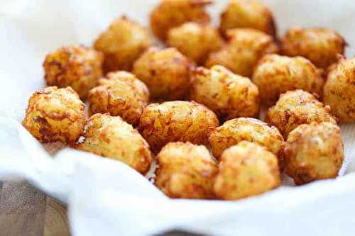 Les délicieuses croquettes de patates frites à l'américaine (Tater Tots)