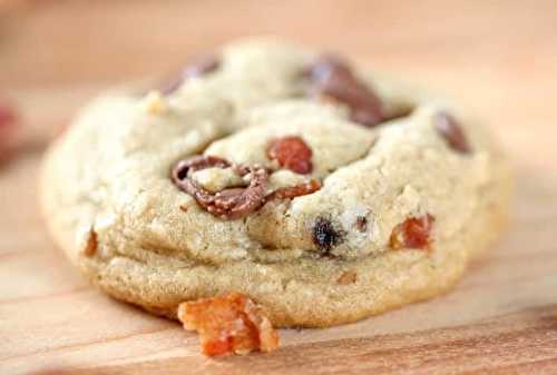 Les délicieux biscuits sucrés-salés au bacon et chocolat!