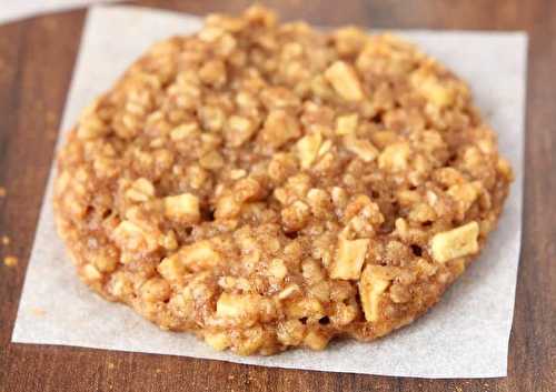 Les meilleurs biscuits à l'avoine et à la tarte aux pommes! (Très facile)