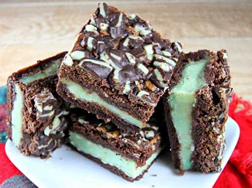 Les meilleurs brownies au fudge à la menthe!