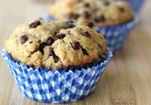 Les muffins au beurre d'arachides et chocolat sont facile à faire et délicieux!