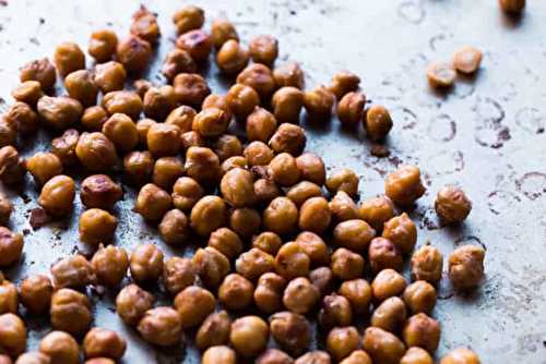 Les pois chiches au sel et vinaigre pour une délicieuse collation santé!