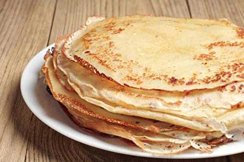 Recette de crêpes végétariennes (Sans gluten et sans œufs)