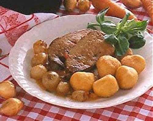Recette de Rôti de boeuf sauce aux piments toute simple et rapide à faire