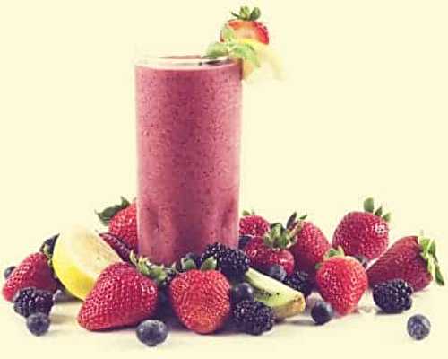 Recette de Smoothie aux fruits toute simple et rapide à faire