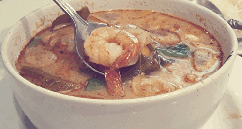 Recette de Soupe de crevettes aigre-douce toute simple et rapide à faire