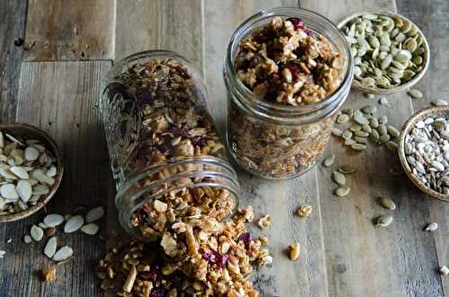 Un délicieux granola très santé au sarrasin!