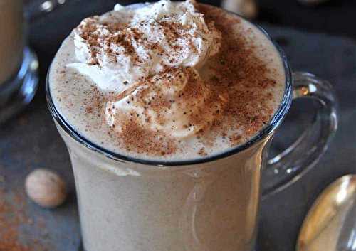 Un smoothie aux biscuits en pain d'épices pour reprendre des forces!