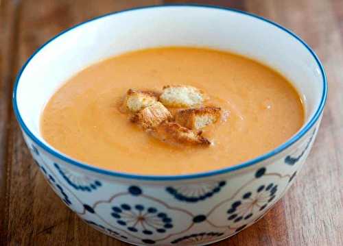 Une bonne crème de légumes qui est très facile à faire!