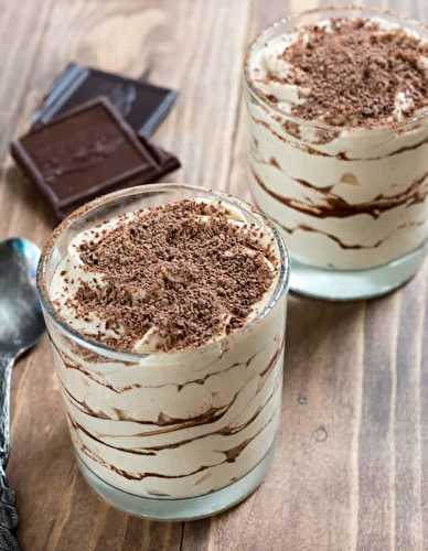 Une recette de mousse de tiramisu délicieuse et élégante!