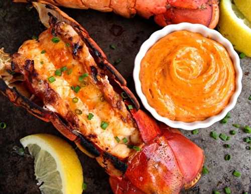 Une recette de queue de homard et beurre au Sriracha (Délicieuse!)