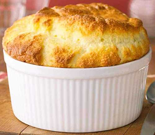 Une recette de soufflé au fromage très gourmande!