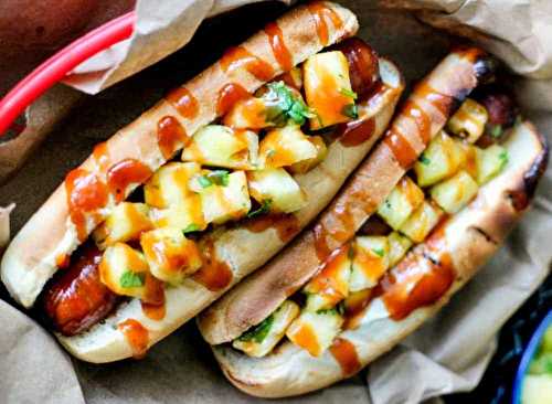 Une recette facile de hot-dog à l’hawaïenne (Un vrai délice!)