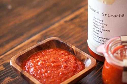 Une recette facile de sauce sriracha maison (Hot hot hot!)