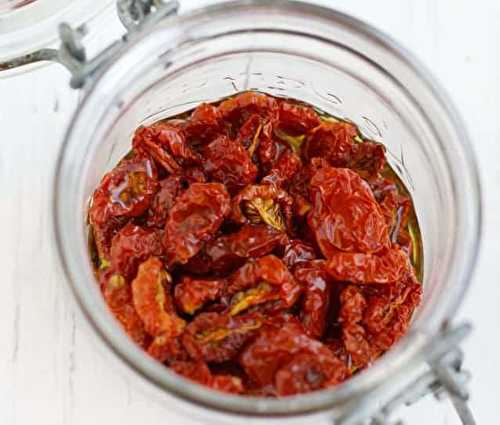 Une recette facile de tomates séchées au four!