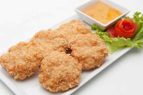 Une recette super facile de croquettes de crevettes (Shrimp cake)!