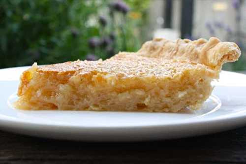 Une recette vraiment facile et délicieuse de tarte au sirop d'érable de la cabane à sucre!