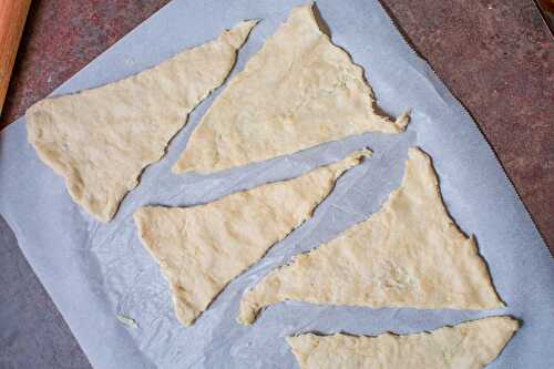 La recette faciles de rouleau de croissants (style Pillsbury)