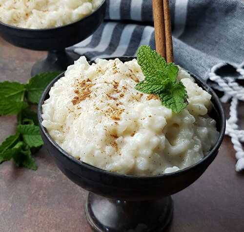 Pudding au riz à l’autocuiseur