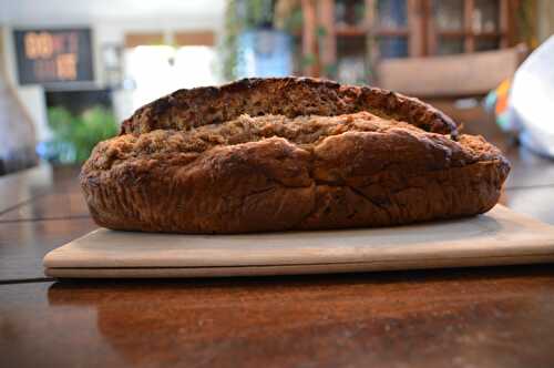 Pain aux bananes sans sucre