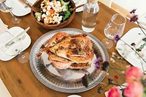 Poulet entier congelé à l’autocuiseur