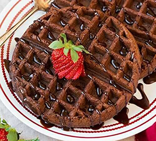 Gaufre au chocolat