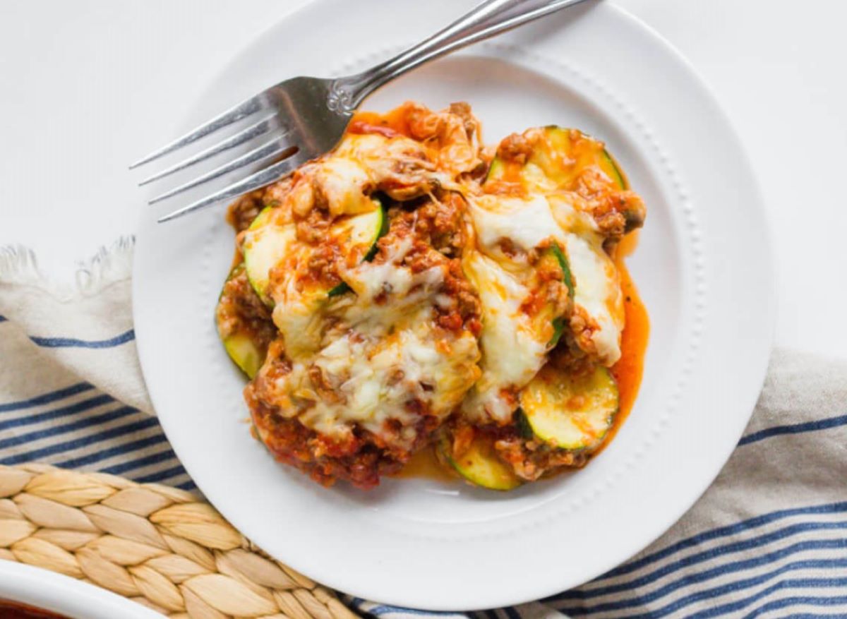 Lasagne de courgettes