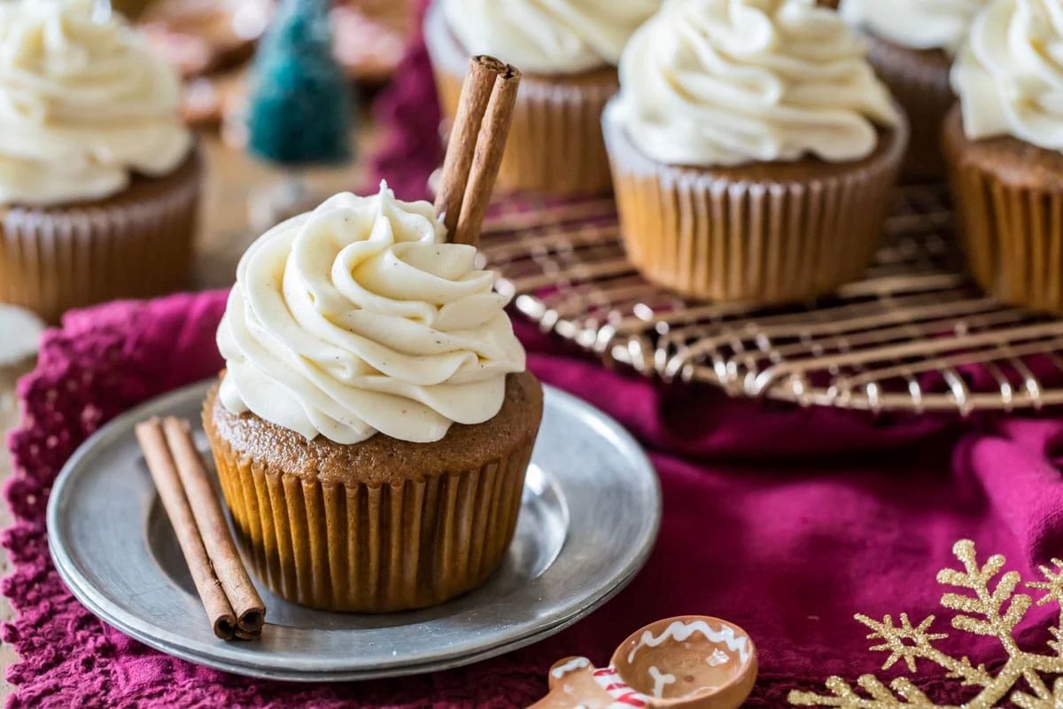 Cupcake au pain d’épices