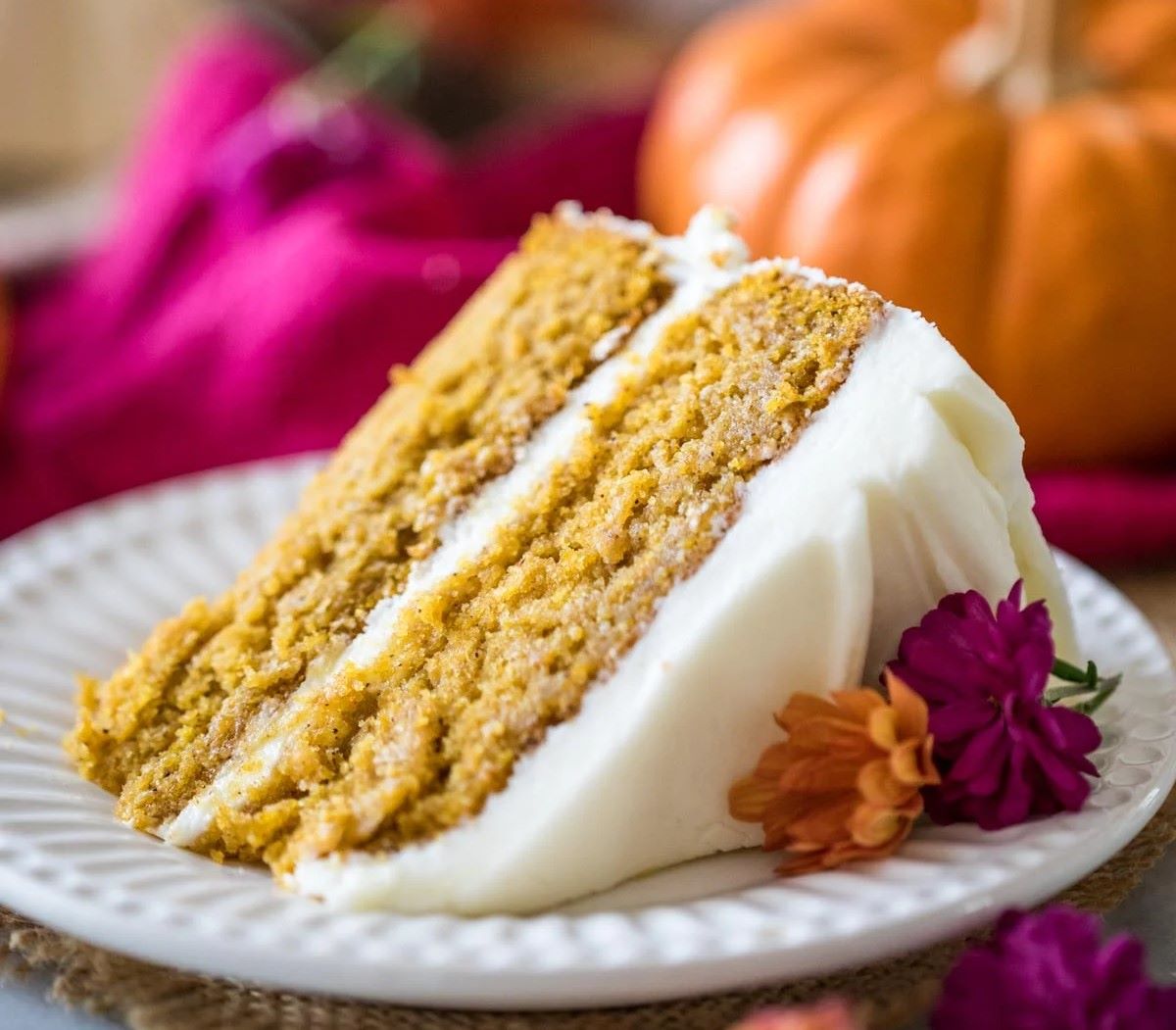 Gâteau citrouille et fromage à la crème