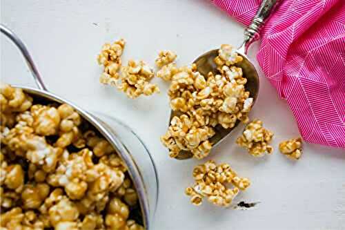 Popcorn caramel au micro-ondes