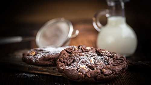 Cookies moelleux au chocolat et noix de pécan