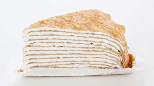Feuilletés de crêpes à la chantilly et au chocolat