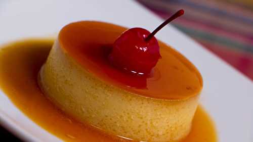 Flan au caramel traditionnel