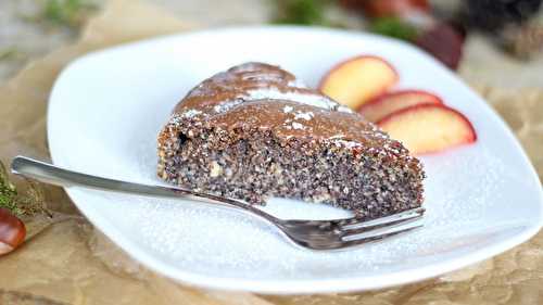 Gâteau au chocolat et aux noisettes