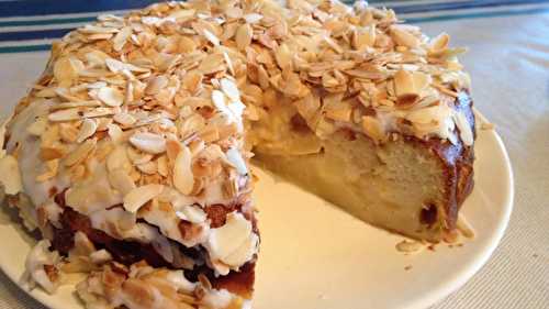 Gateau d?amandes aux pommes