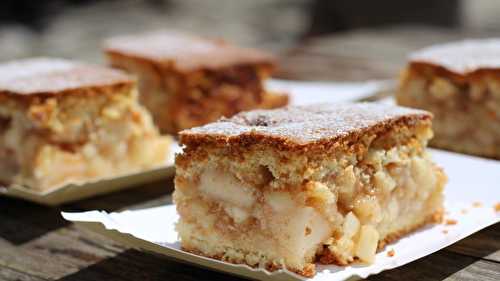 Gâteau sans oeufs aux pommes