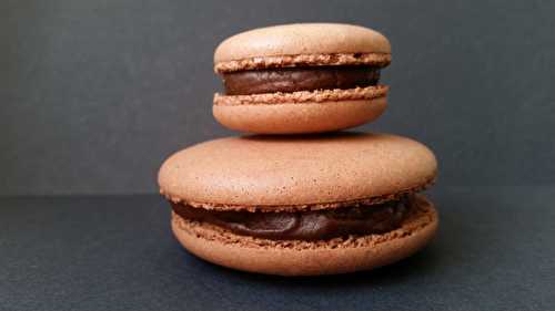 Macarons café, chocolat et whisky